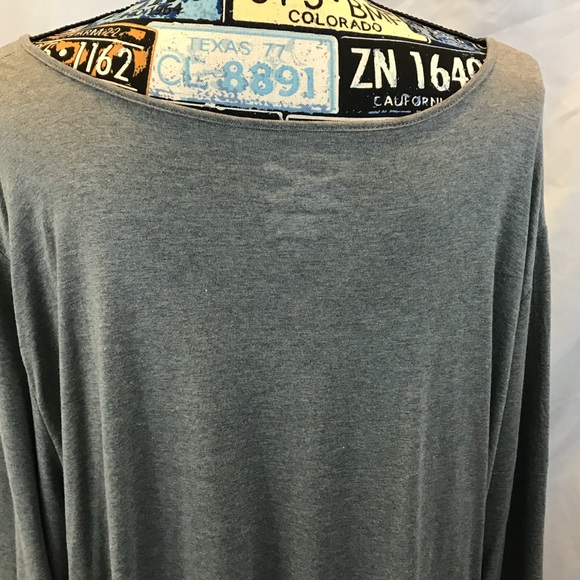 NWT Just My Size Women’s Sparkly Gray Shirt 4X - Picture 5 of 13